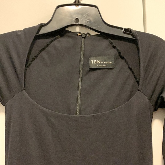 TEN BY BABATON HORIZON DRESS BNWOT BLACK - Picture 7 of 9